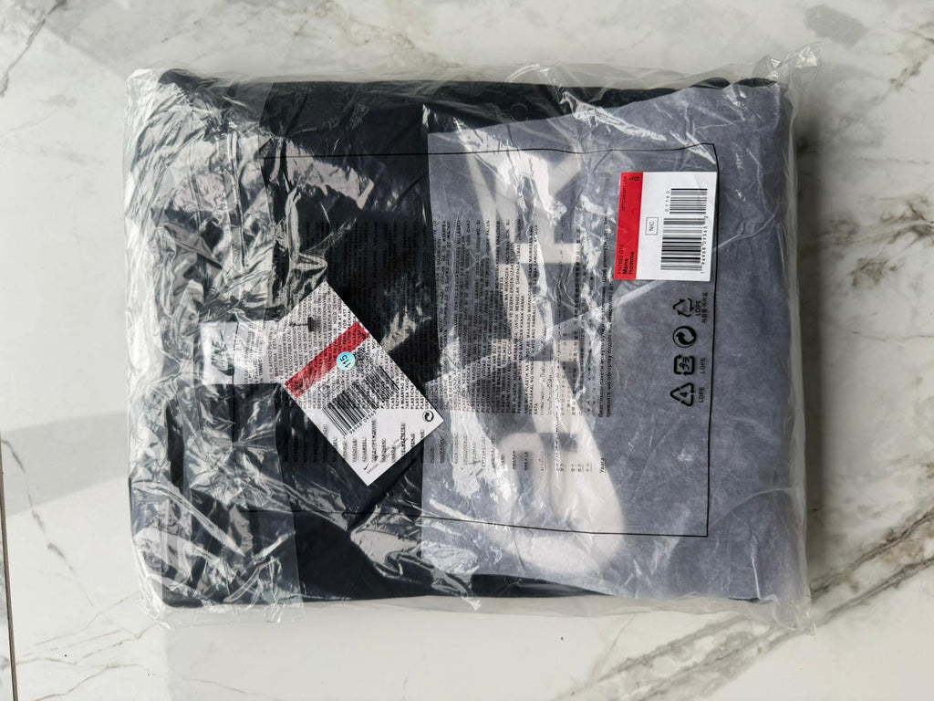 Nike Air Men's Black Pullover Crew Neck Graphic Sweatshirt LARGE FN7692-010