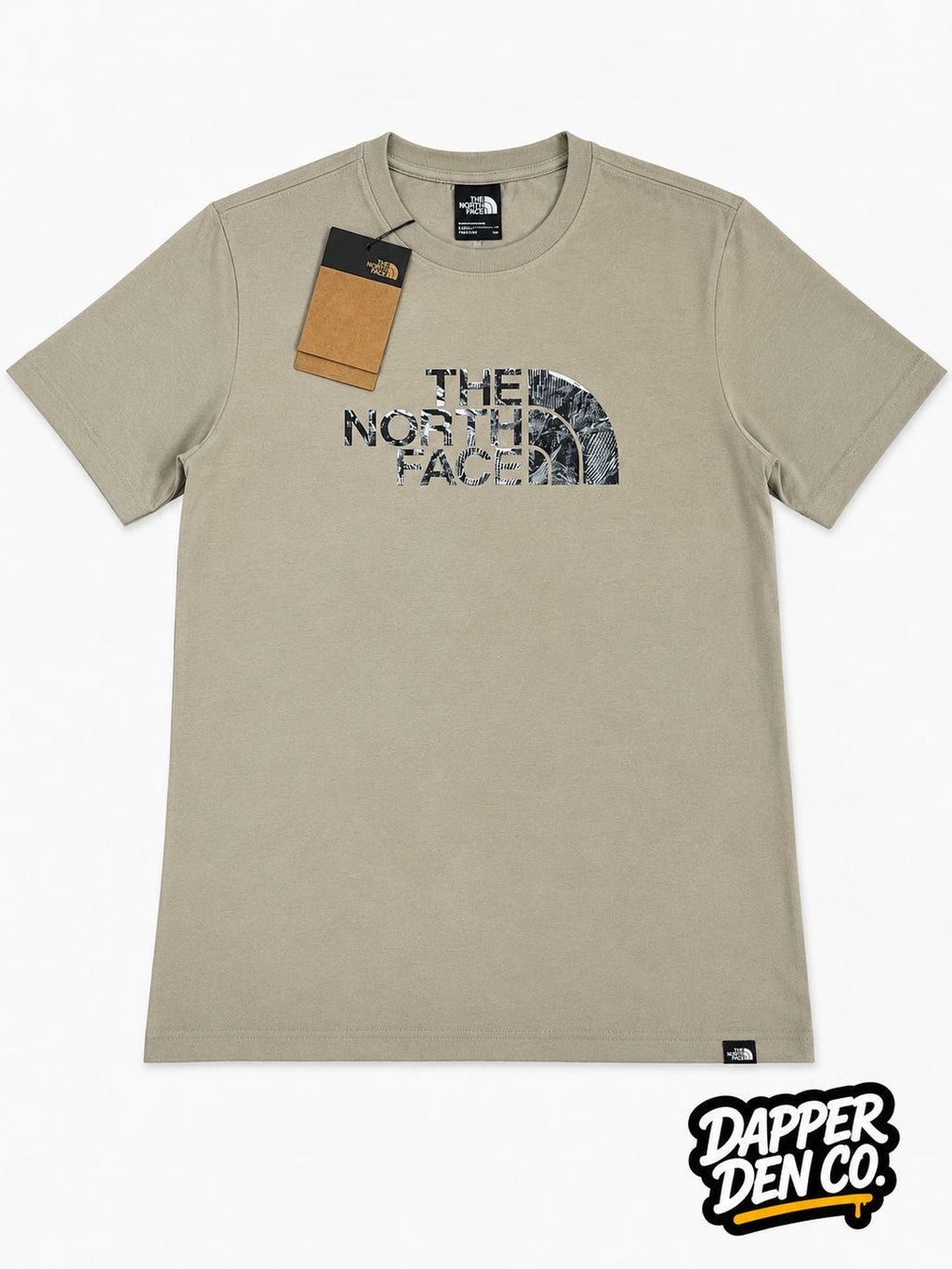 The North face Clay grey Graphic T-Shirt size XL mens