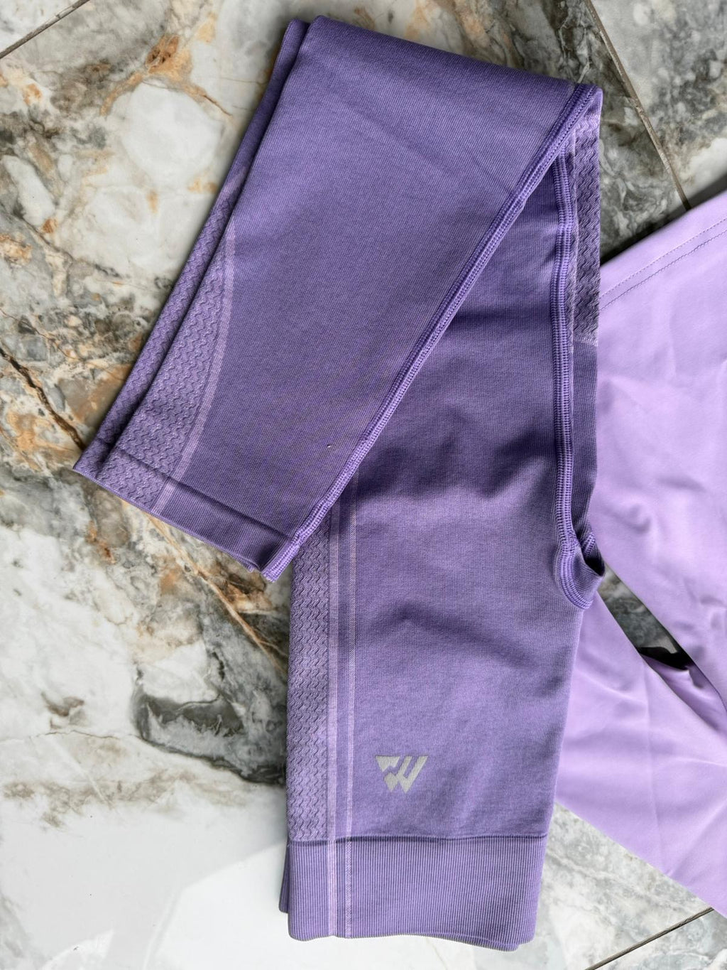Montirex GIRLS Purple 2pc Leggings & Long Sleeve 1/4 Zip Top Set LARGE/MEDIUM