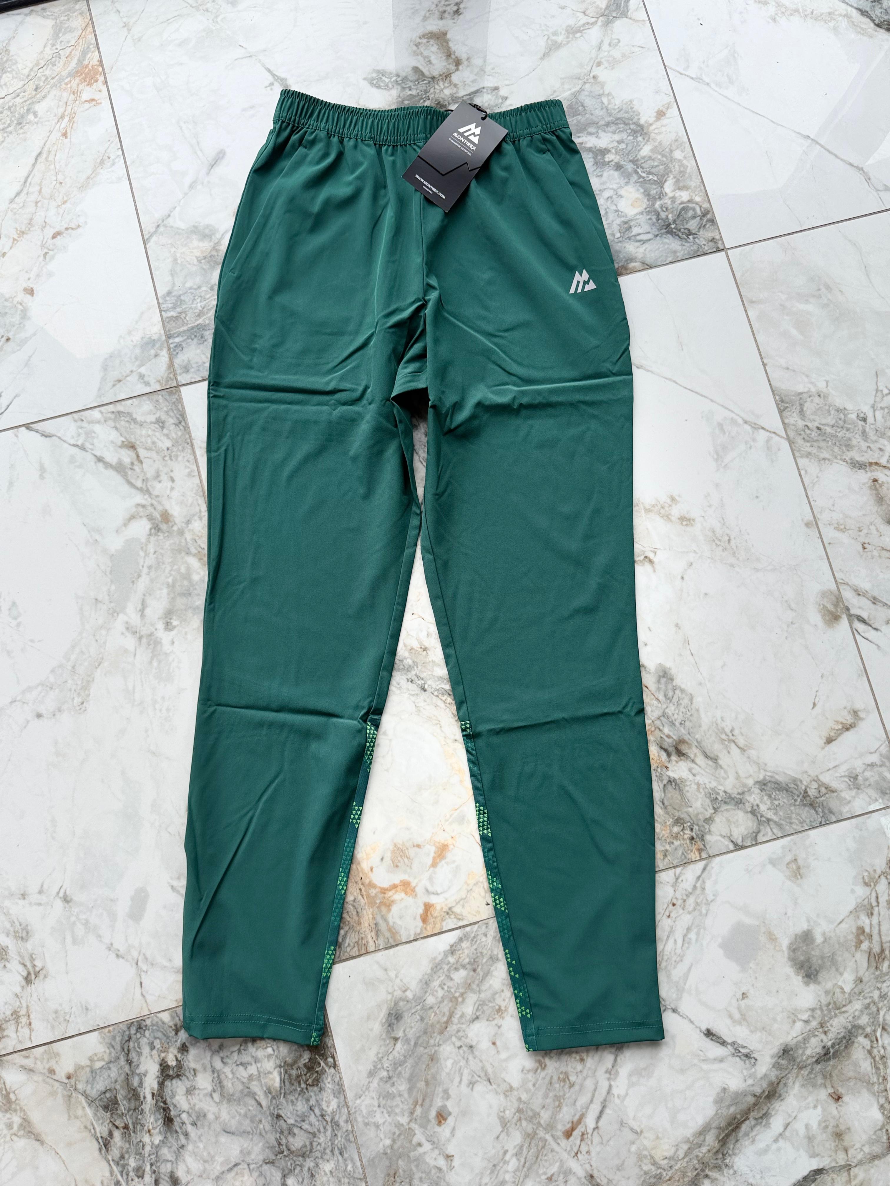 Montirex Activewear BOYS Green Jogger Trousers Regular Fit Size BOYS  XL