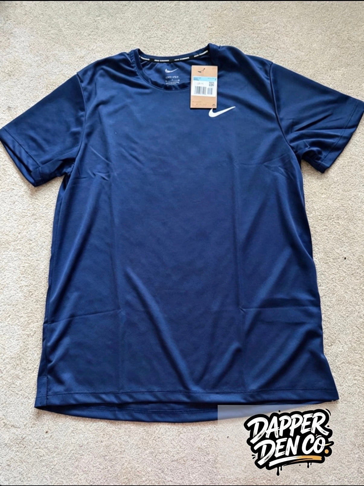 Nike Dri-FIT Men's Blue Running T-Shirt Size M DV9315-410