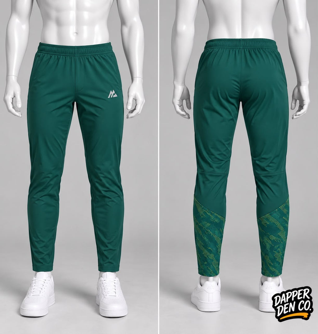 Montirex Activewear BOYS Green Jogger Trousers Regular Fit Size BOYS  XL