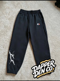 adidas x LEGO U LEGO V Pant Black Fleece Jogger Trousers Pockets Size S Teens