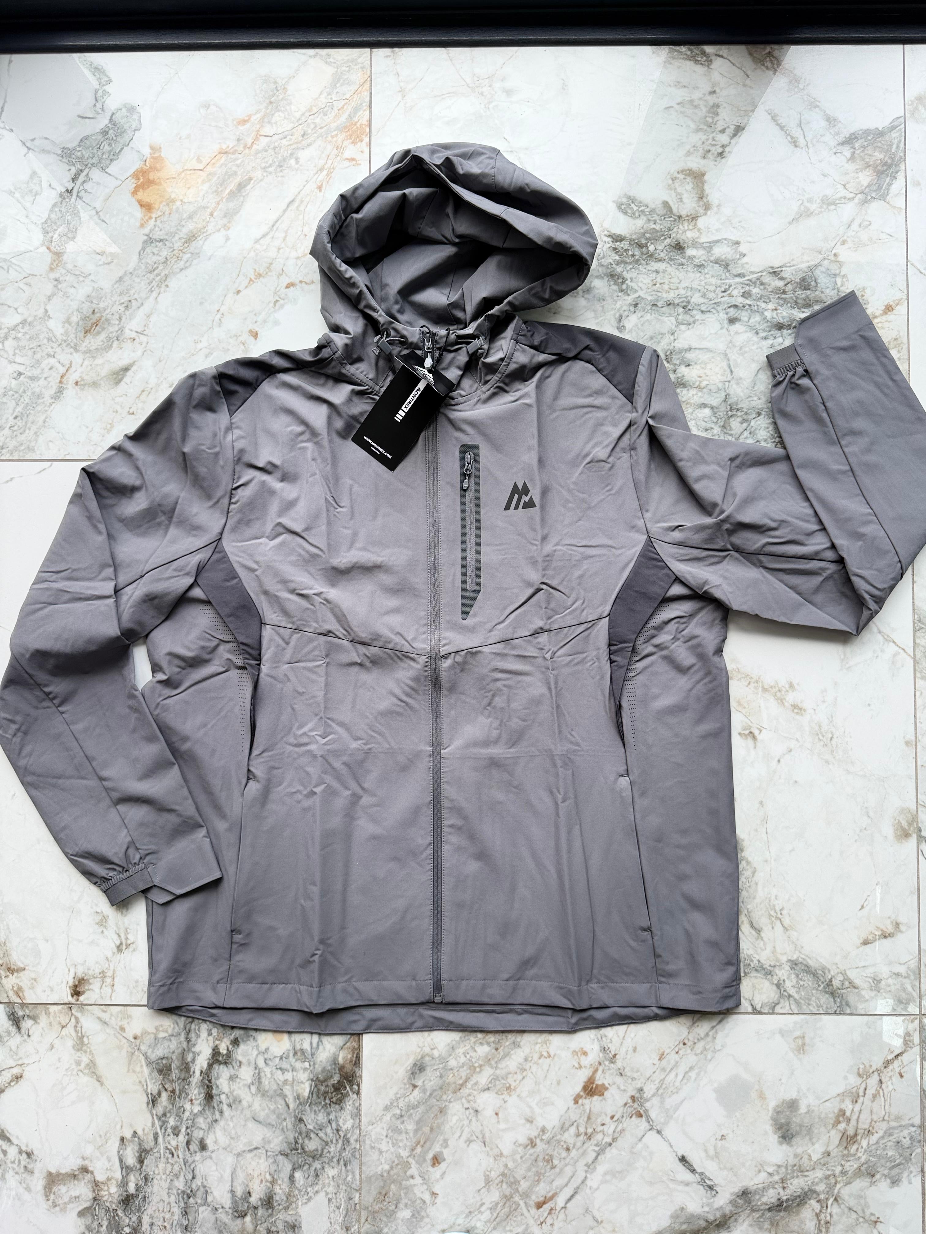 Montirex Lumos 2.0 Men’s Hooded Full Zip Softshell Jacket Grey 2XL
