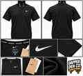 Nike Running Dri-FIT Men's Black Polyester Miler Crew Neck T-Shirt Size L
