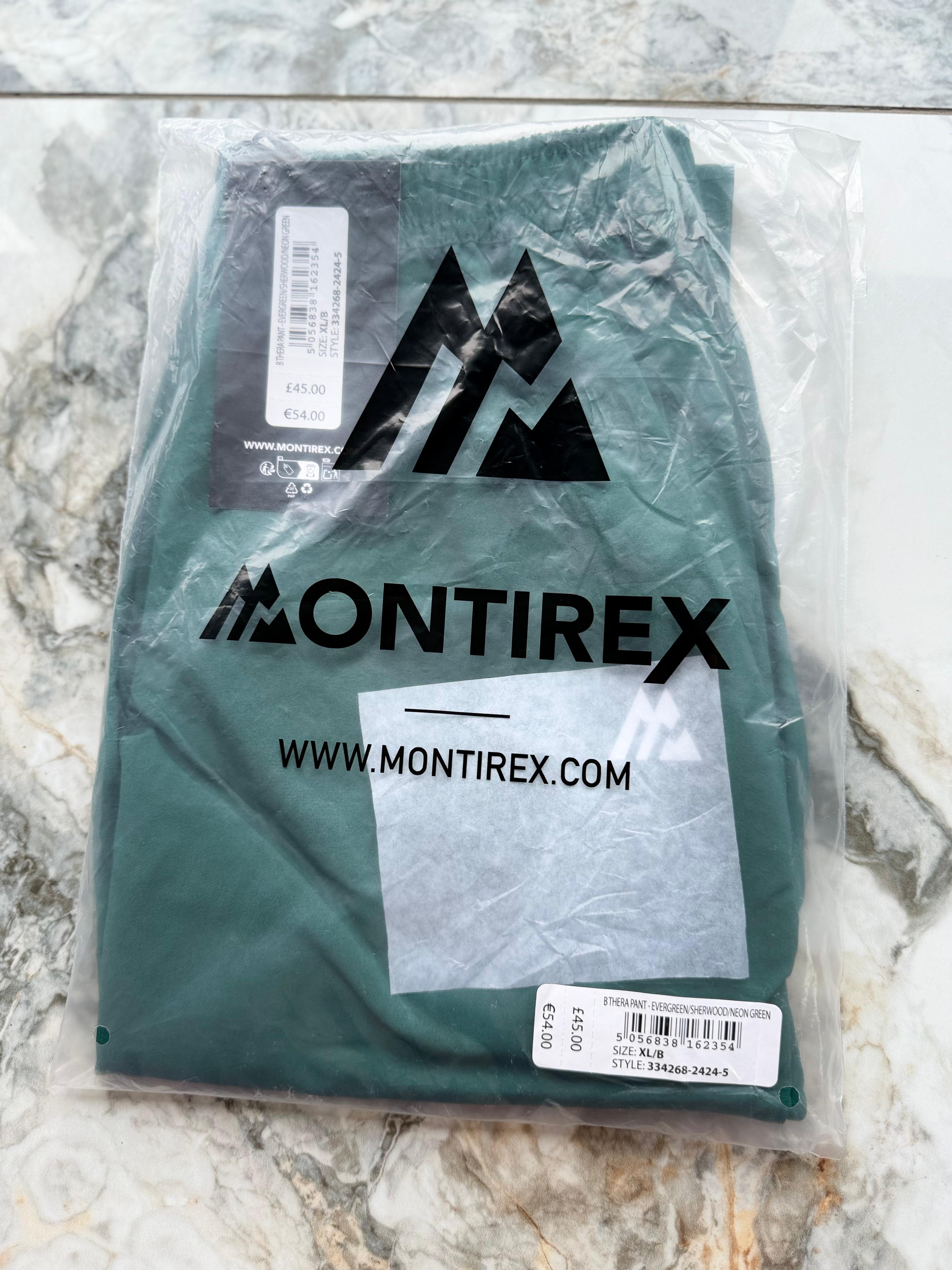 Montirex Activewear BOYS Green Jogger Trousers Regular Fit Size BOYS  XL