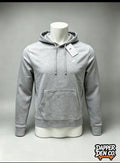 Nike Men's Grey Pullover Fleece Hooded Hoodie Logo Pockets Size Large