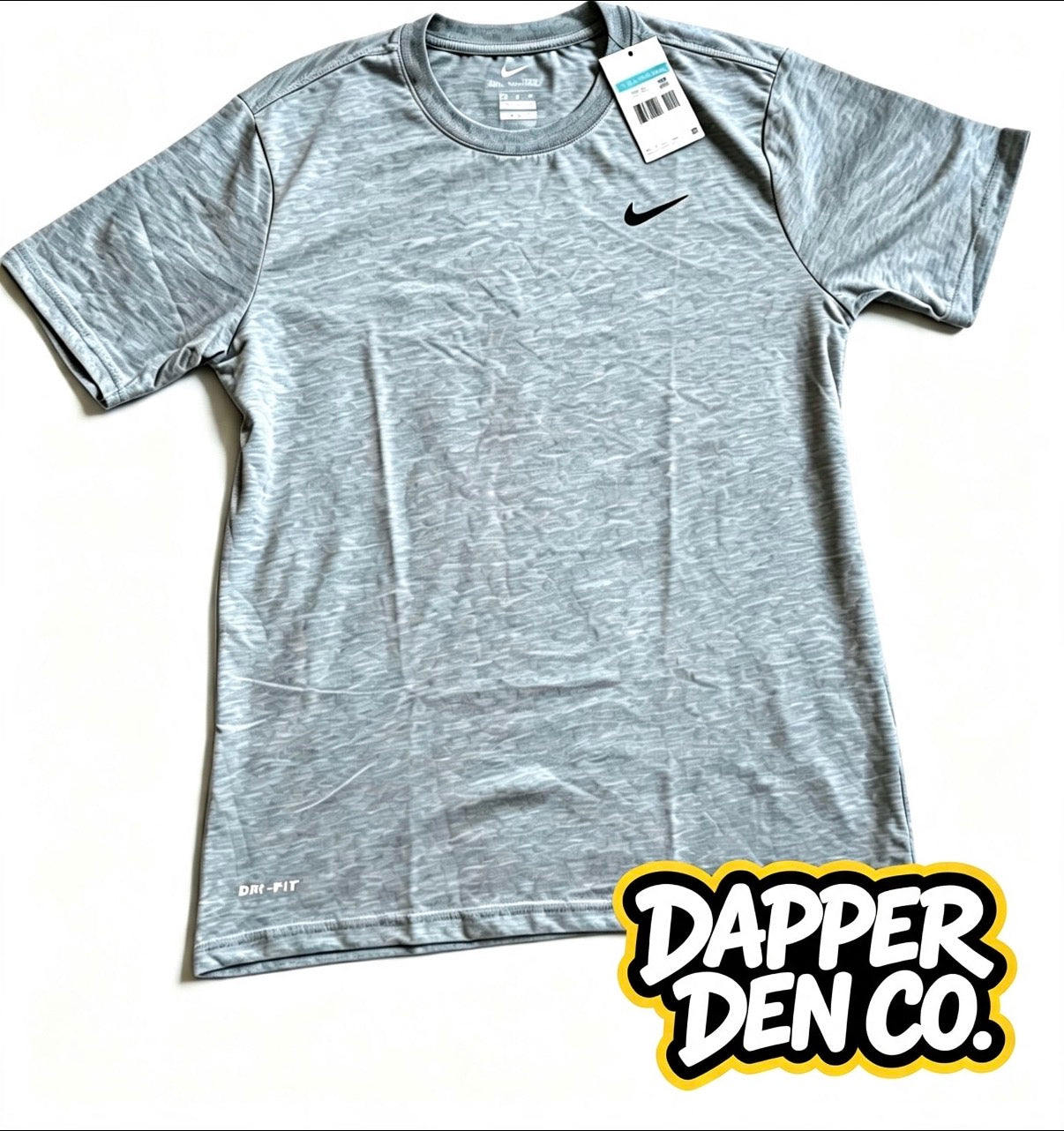 Nike The Nike Tee Dri-FIT Men's Grey T-Shirt Size M AR6029-063