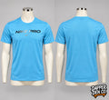 Nike Pro Dri-FIT Men's Blue Logo Crew Neck Short Sleeve T-Shirt Size S