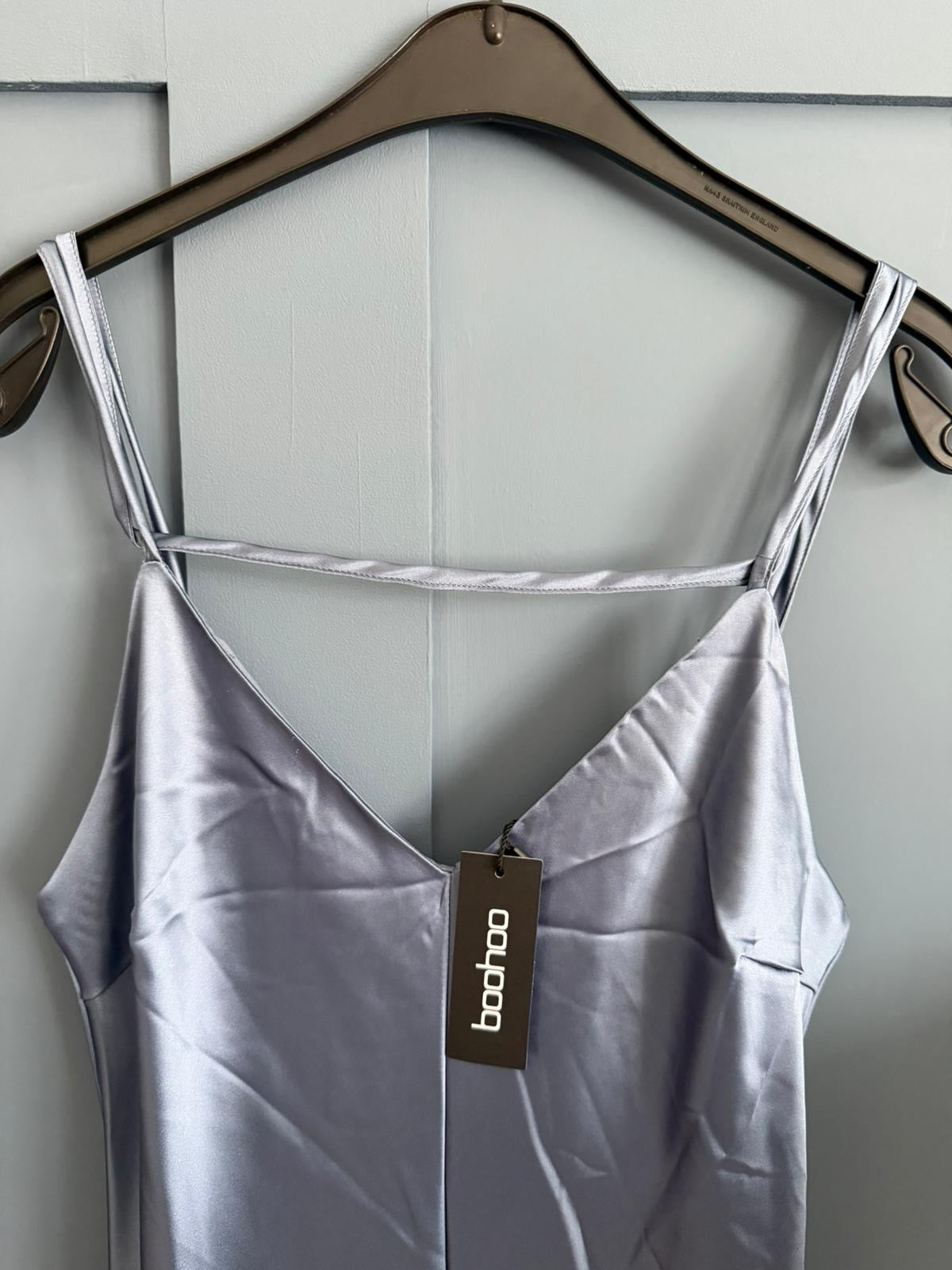 Boohoo Satin  dress size 14