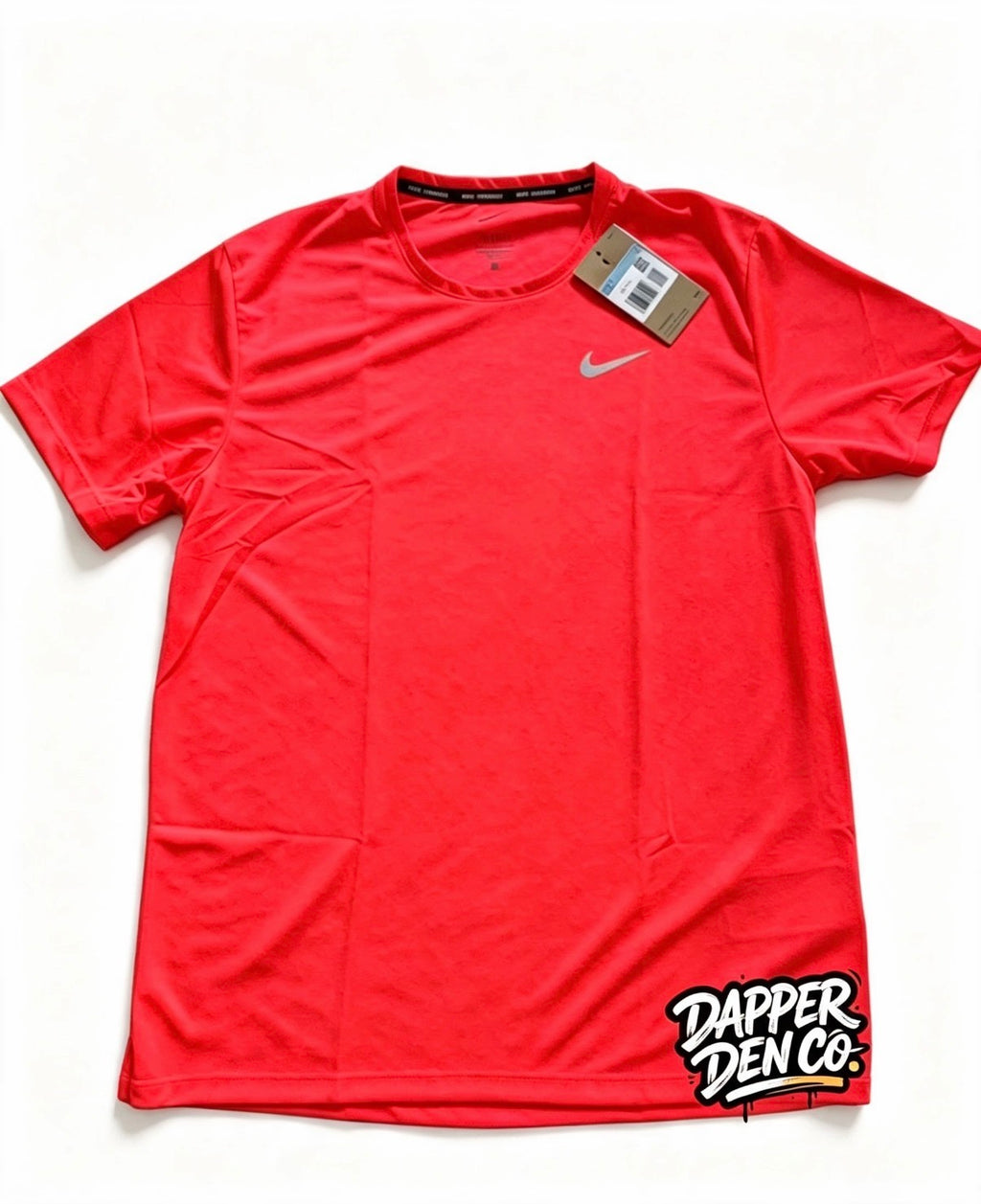 Nike Dri-FIT Men's coral Crew Neck T-Shirt Size M DX1025-695