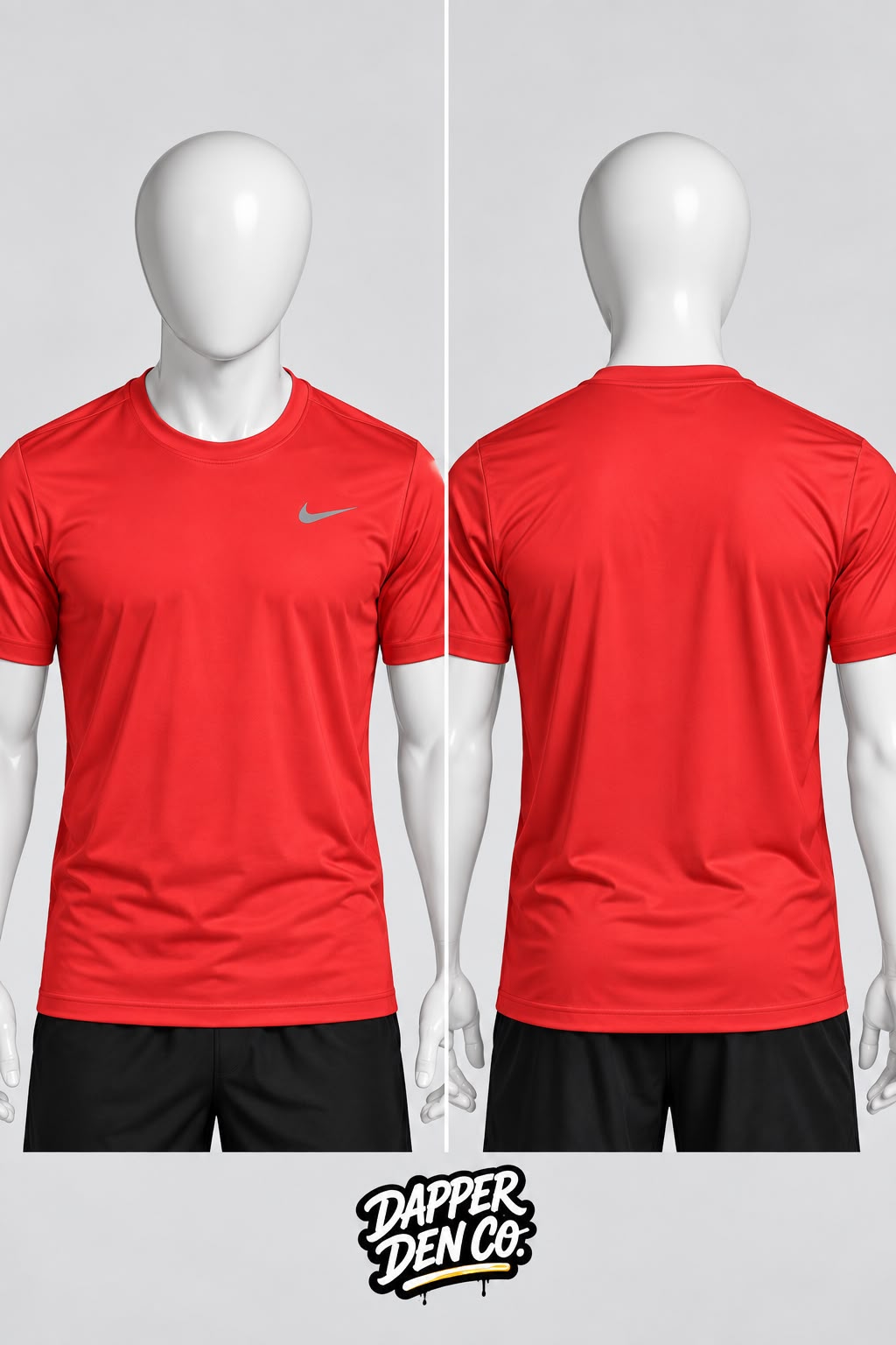 Nike Dri-FIT Men's coral Crew Neck T-Shirt Size M DX1025-695