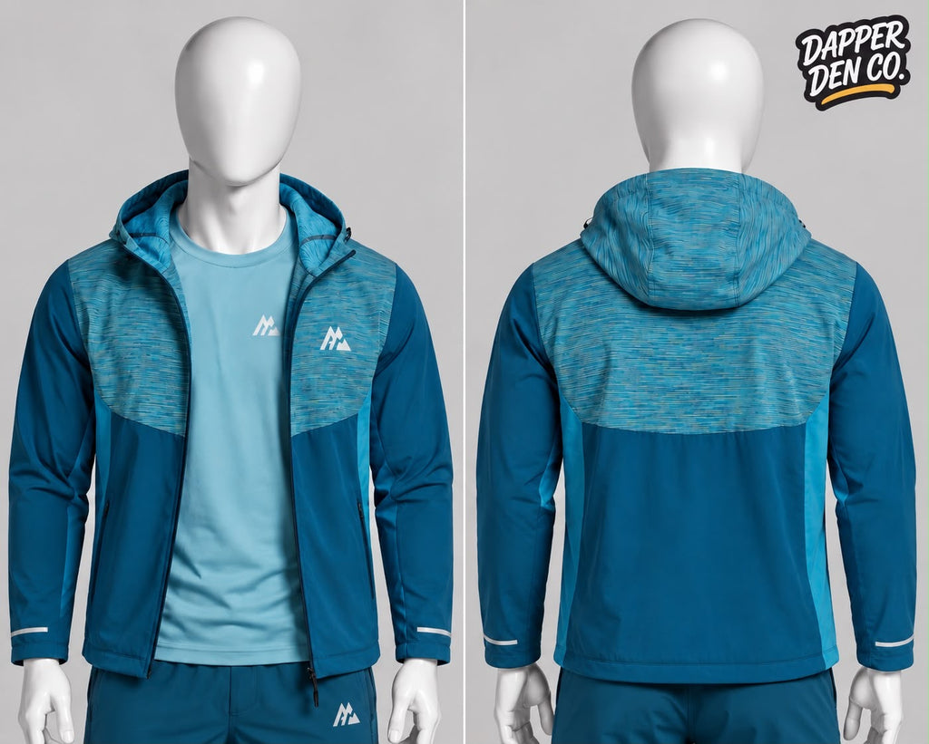 Montirex Trail windbreaker & Dri Fit T-Shirt set. Size Medium