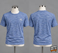 Montirex Trail 2.0 Men's Blue Polyester Logo Crew Neck T-Shirt Size L