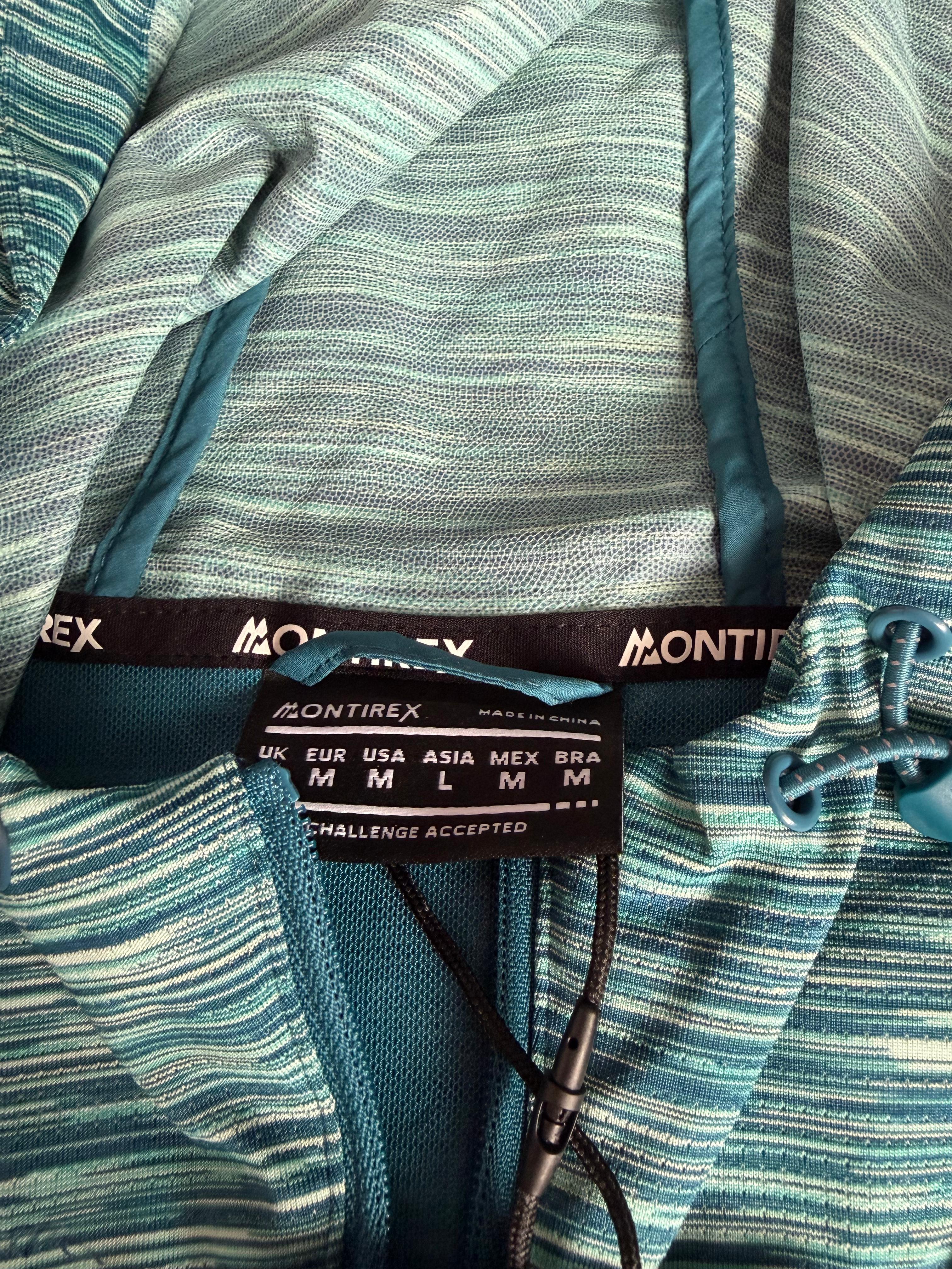 Montirex Trail windbreaker & Dri Fit T-Shirt set. Size Medium