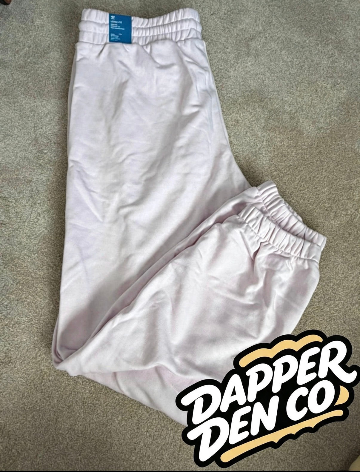 adidas Originals Pink Loose Fit WOMENS Straight Leg Sweatpants Pockets XL