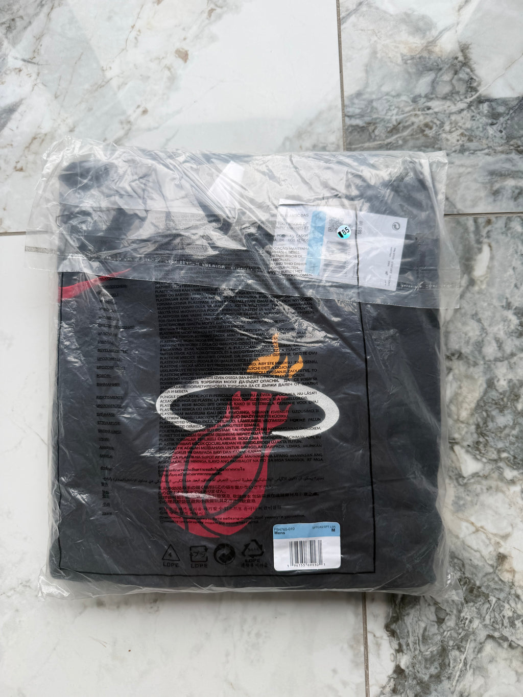 Nike Men's Black Miami Heat Pullover Fleece Hoodie Logo Pockets Size M FB4765
