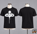 Vivienne Westwood Men’s Black Spray Orb Graphic Print Crew Neck T-Shirt 2XS