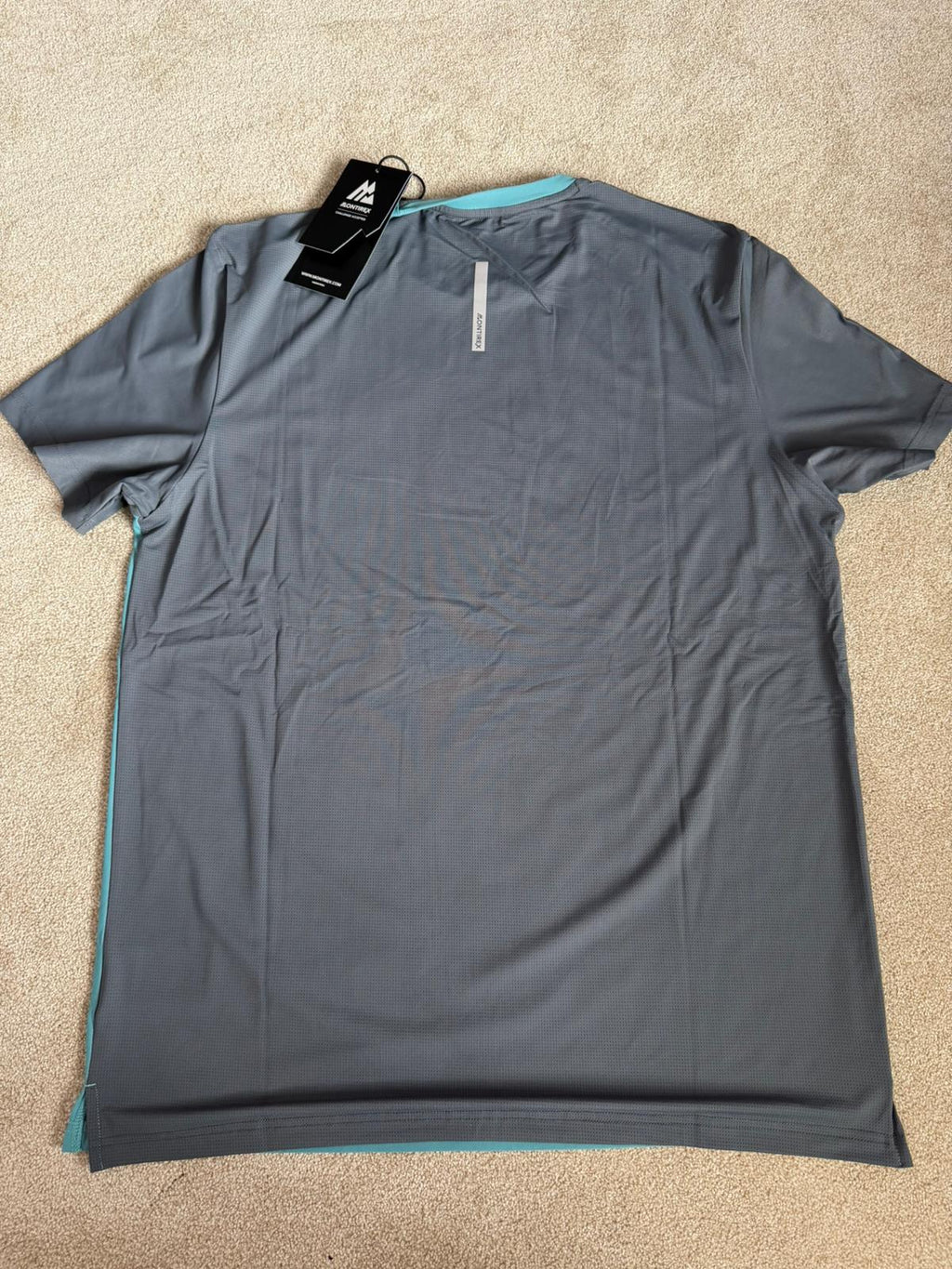 Montirex Trail windbreaker & Dri Fit T-Shirt set. Size Medium