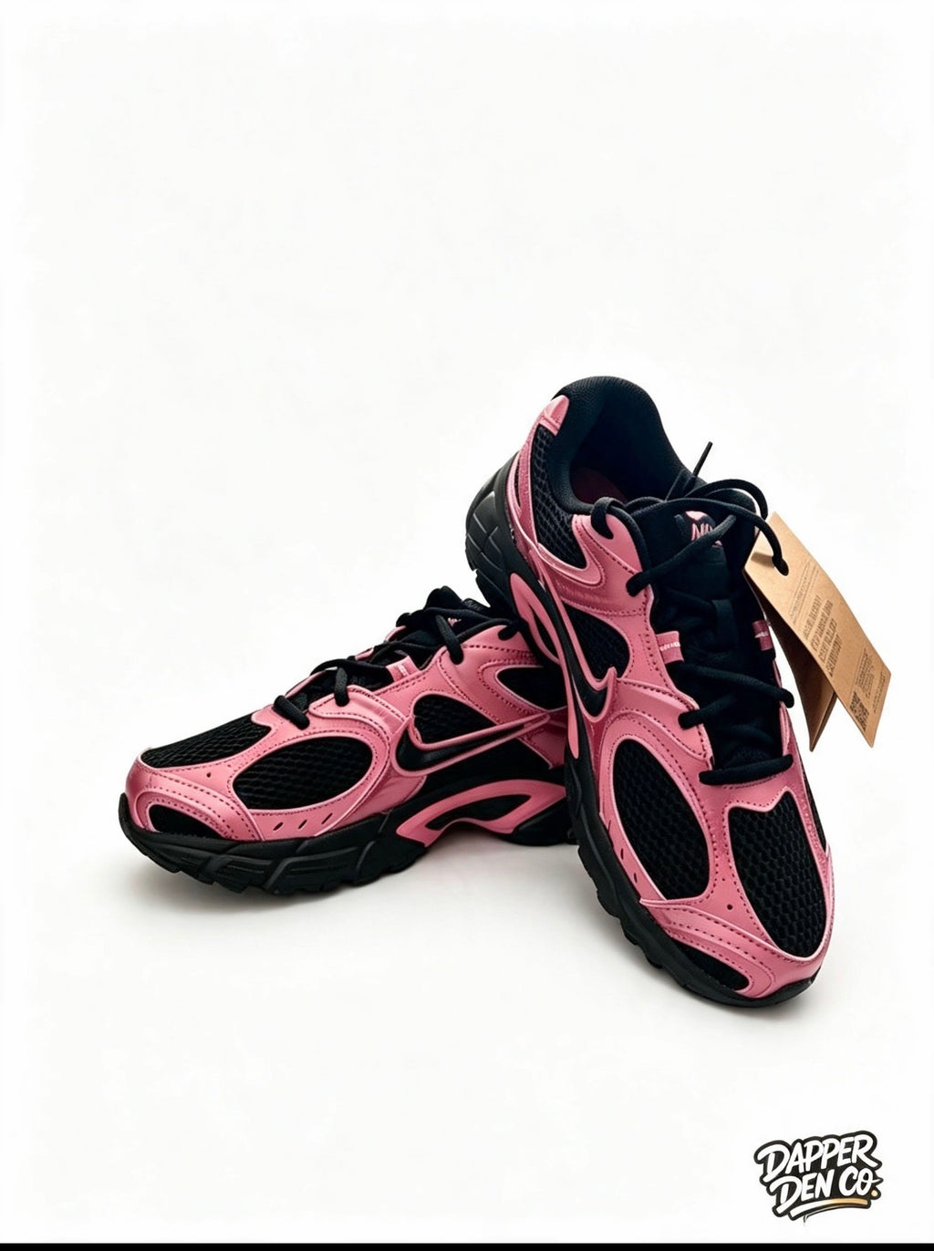 Nike V5 RNR Women's Black/Pink Lace-Up Low Top Trainers UK 6.5 EU 40.5