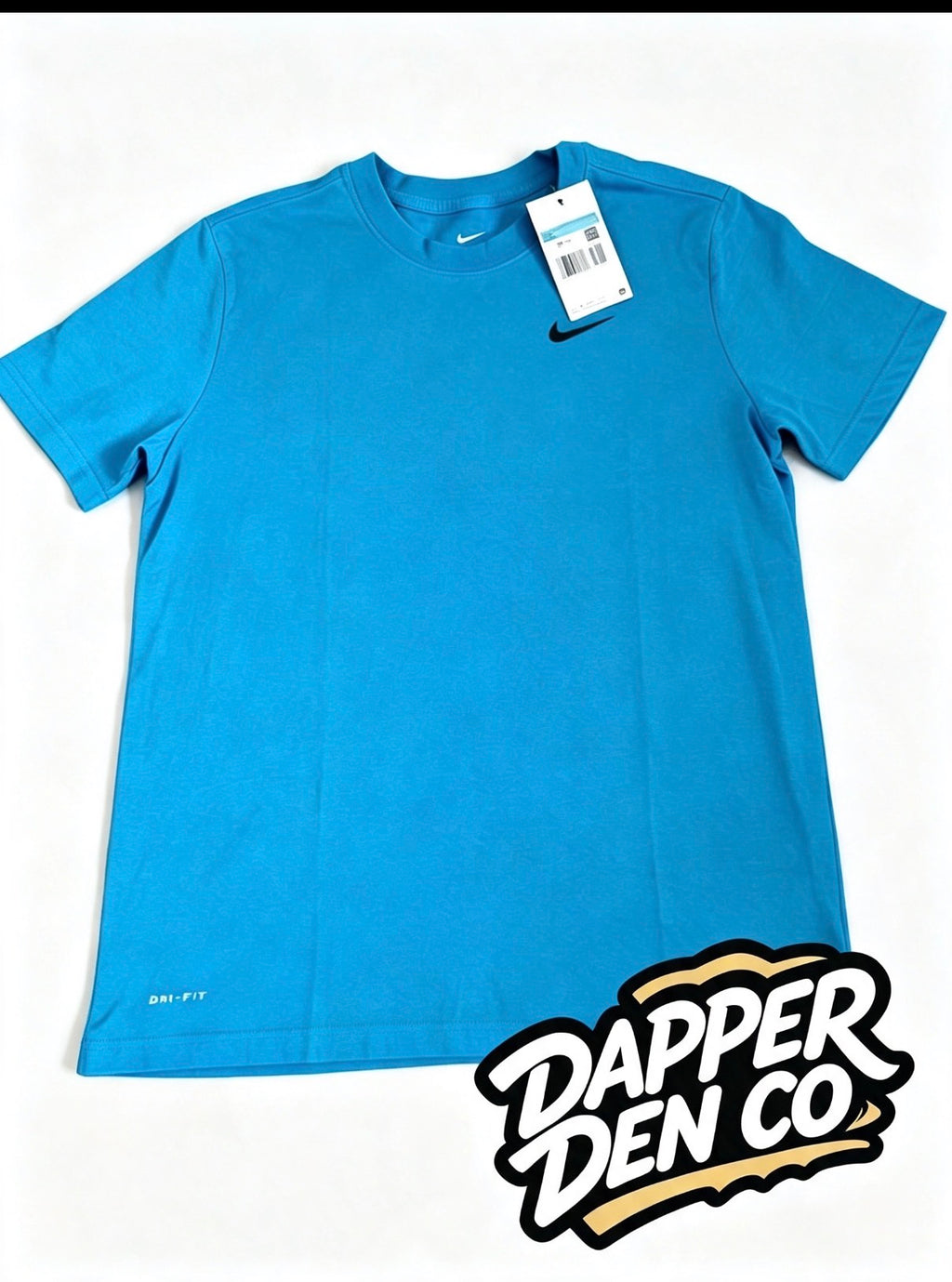 Nike Dri-FIT Men's Blue Crew Neck T-Shirt Size M AR6029-447