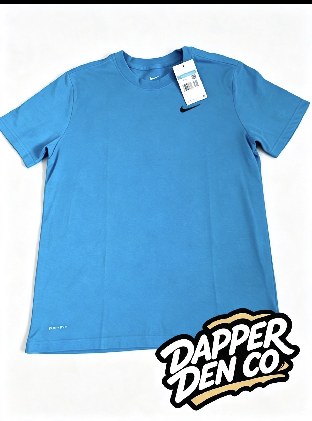 Nike Dri-FIT Men's Blue Crew Neck T-Shirt Size M AR6029-447
