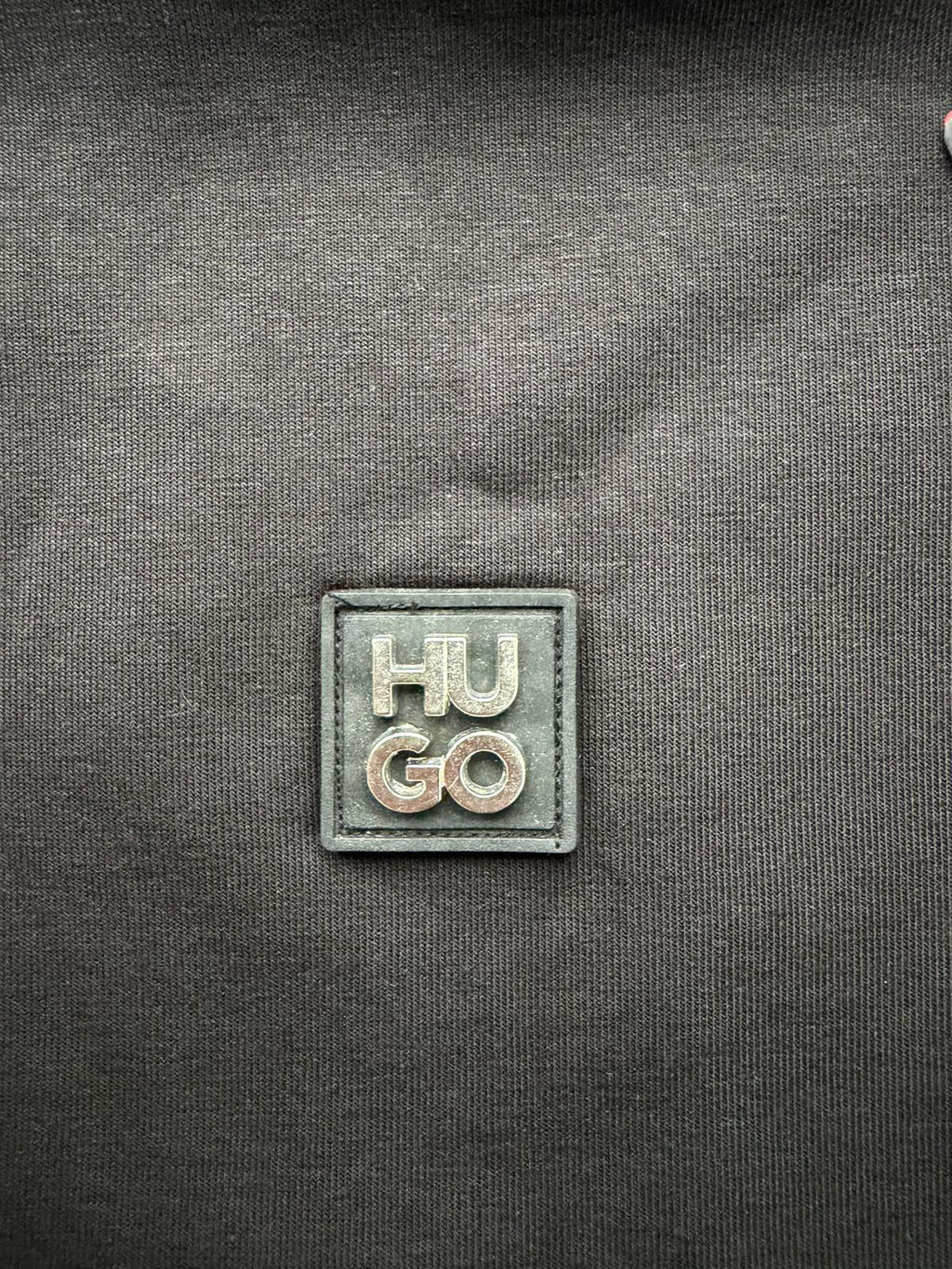 HUGO Men's Black Crew Neck Pullover Logo Sweatshirt Size Small 50533689