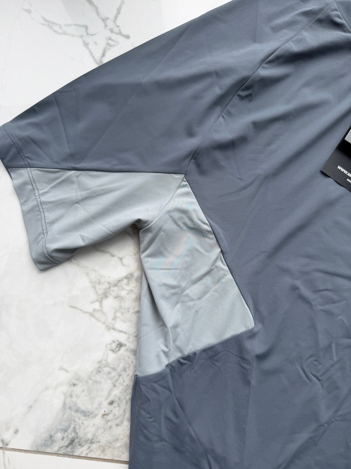 Montirex Logo Men's 2pc T-Shirt & Track Pants Set Drawstring Grey XS