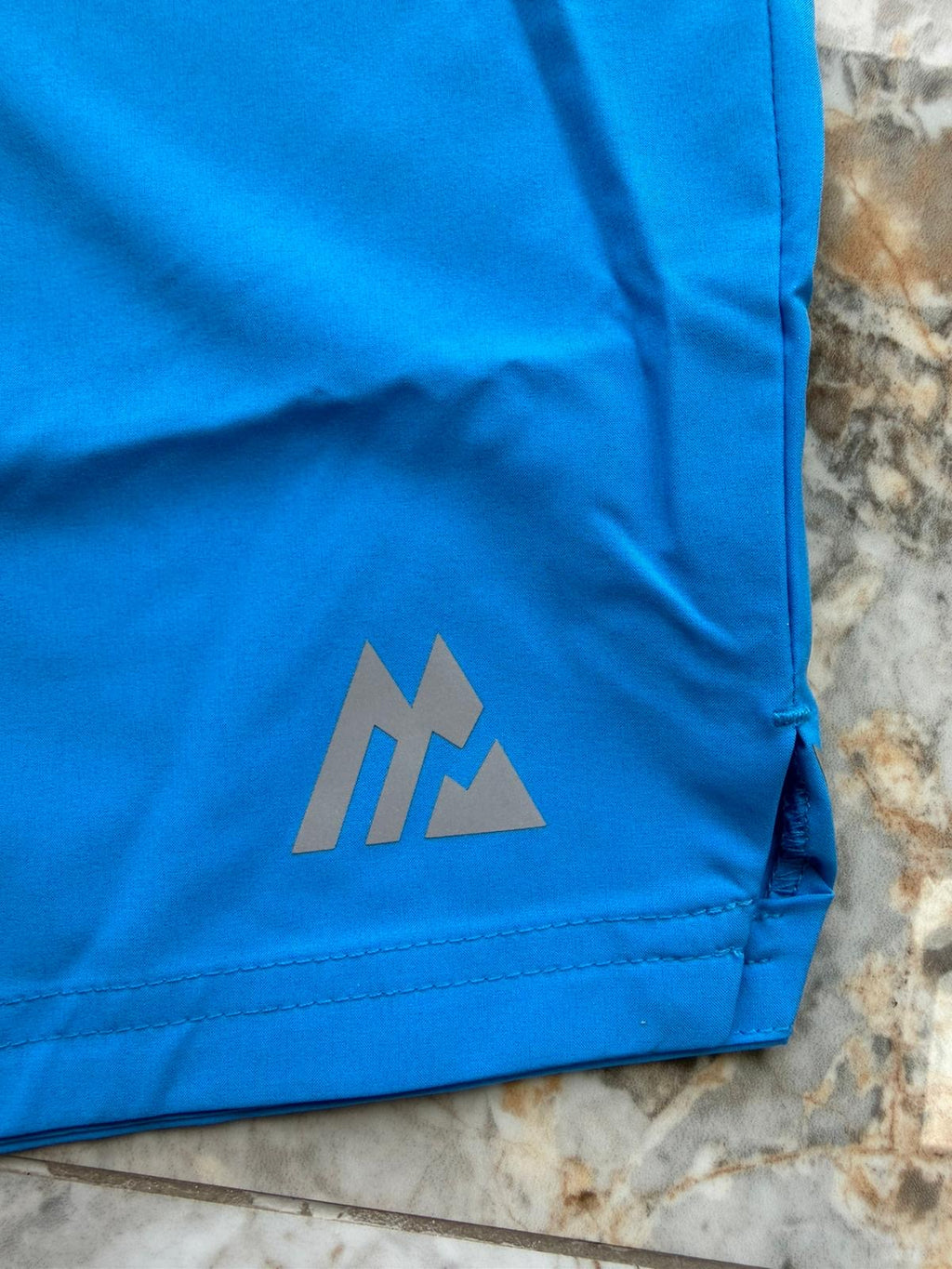 Montirex Men's FLY 3.0 Blue Athletic Shorts S Pockets Stretch Gym Running