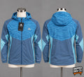 Montirex Trail 3.0 Men’s Hooded Full Zip Windbreaker Jacket Blue Size Medium