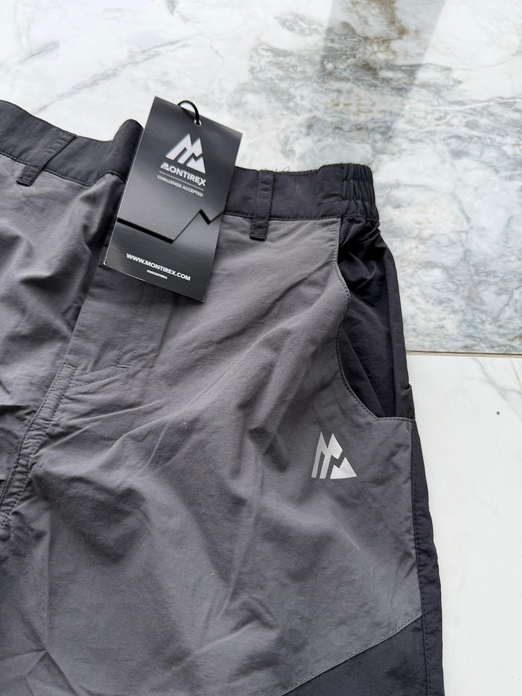 Montirex Boys Black Hiking/Camping Trousers, Polyester, Size L Age 12-13