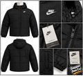 Nike Therma-FIT Men's Black Hooded Full Zip Puffer Jacket Loose Fit Size S