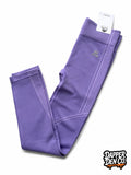 Montirex Harmony Girls  Purple Ankle Leggings Size M Stretch Elastic Waist