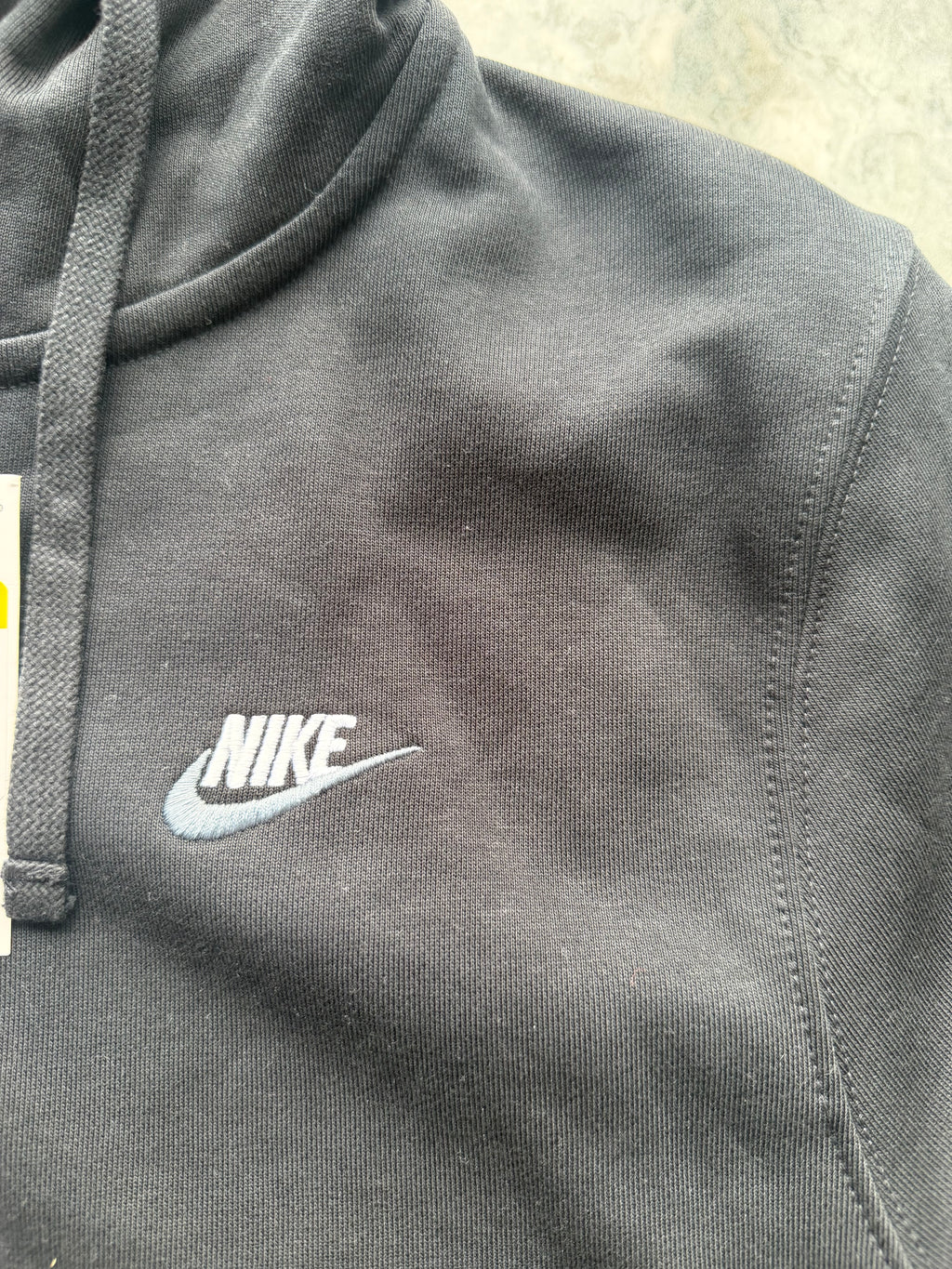 Nike Men's Black Full Zip Hooded Hoodie w/ Logo Pockets Size S DQ834-013