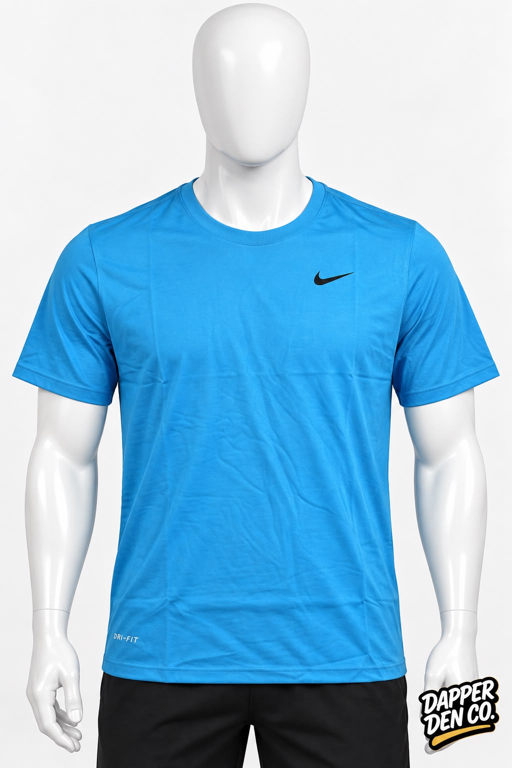 Nike Dri-FIT Men's Blue Crew Neck T-Shirt Size M AR6029-447