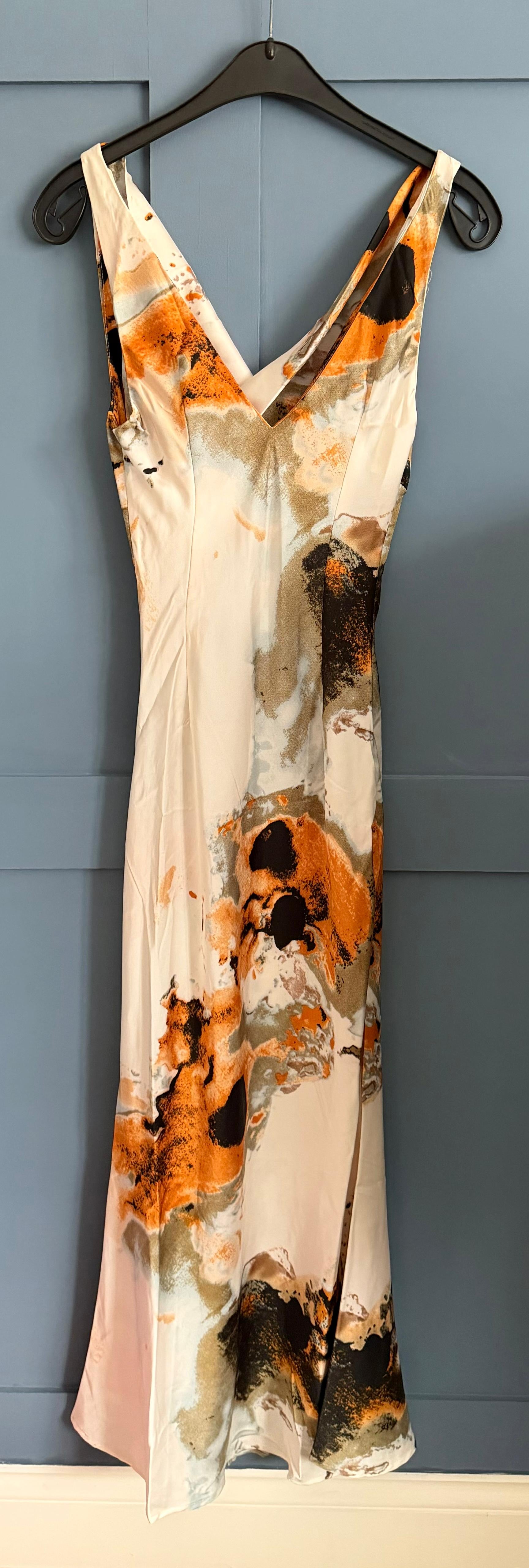 Wkndgirl Satin cowelneck dress size 10