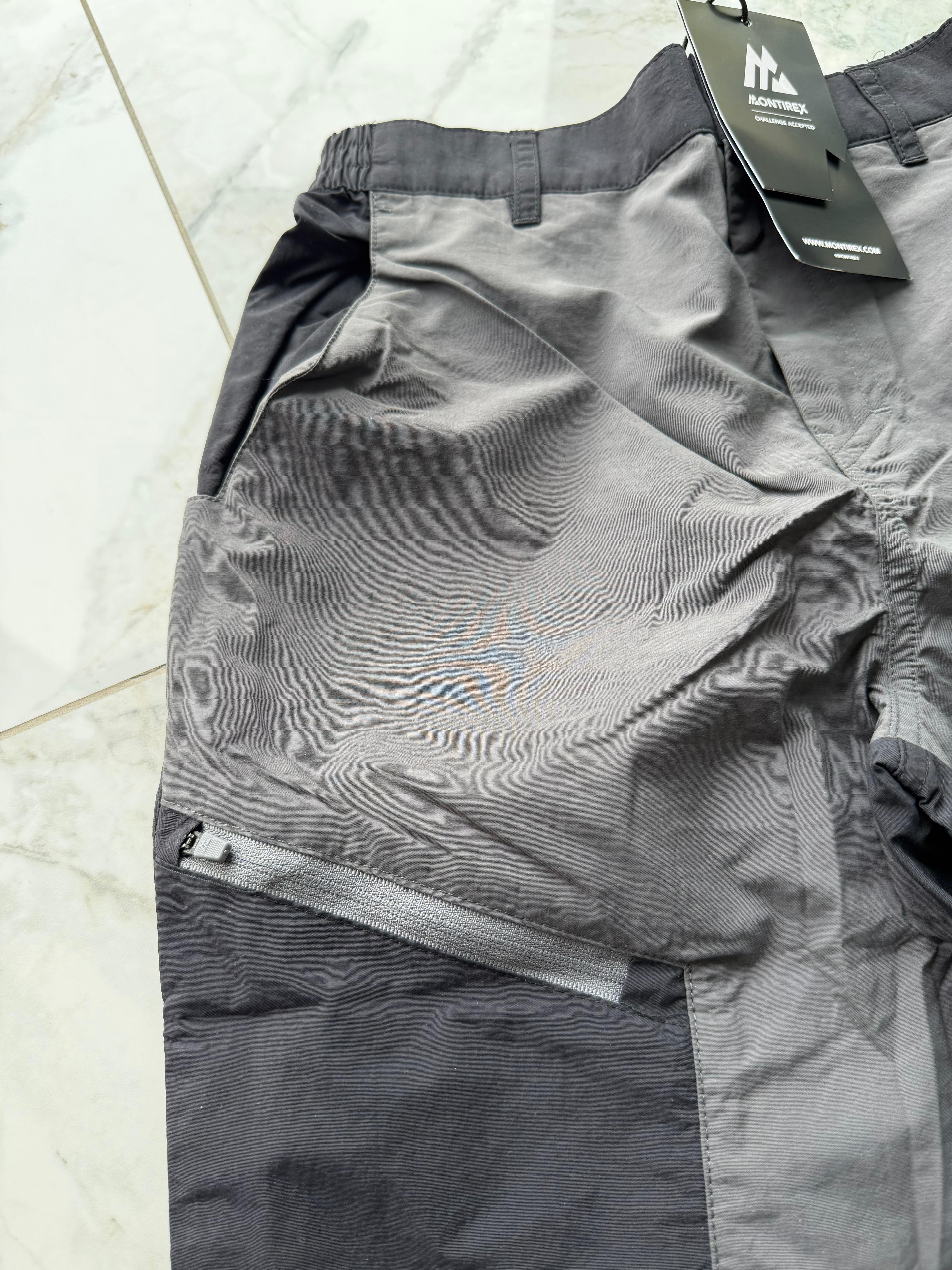 Montirex Boys Black Hiking/Camping Trousers, Polyester, Size L Age 12-13