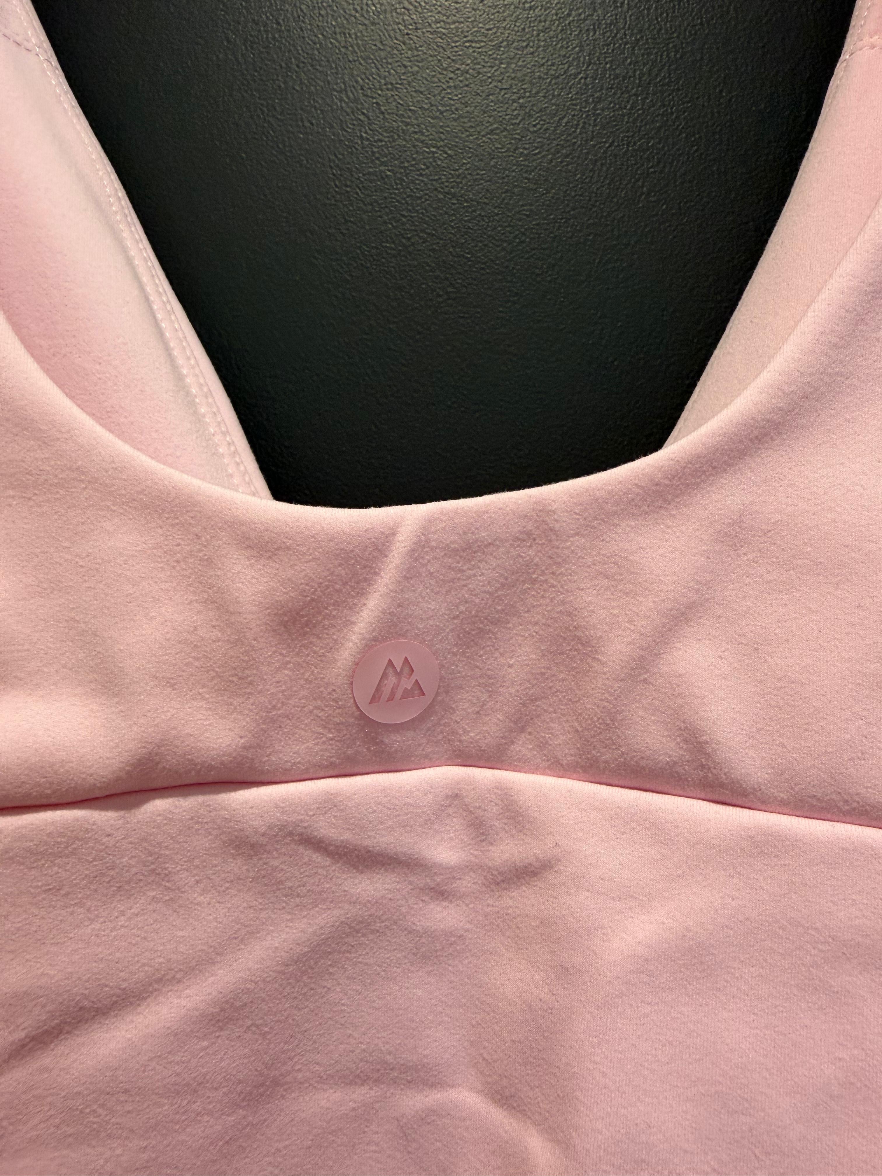 Montirex Womens powder tank light pink size Large brand new with tags