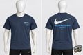Nike Men’s Blue Athletic Dept Just Do It Logo Graphic Crew Neck T-Shirt M