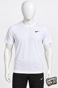 Nike The Nike Tee Dri-FIT Men's White Logo Crew Neck T-Shirt Size M
