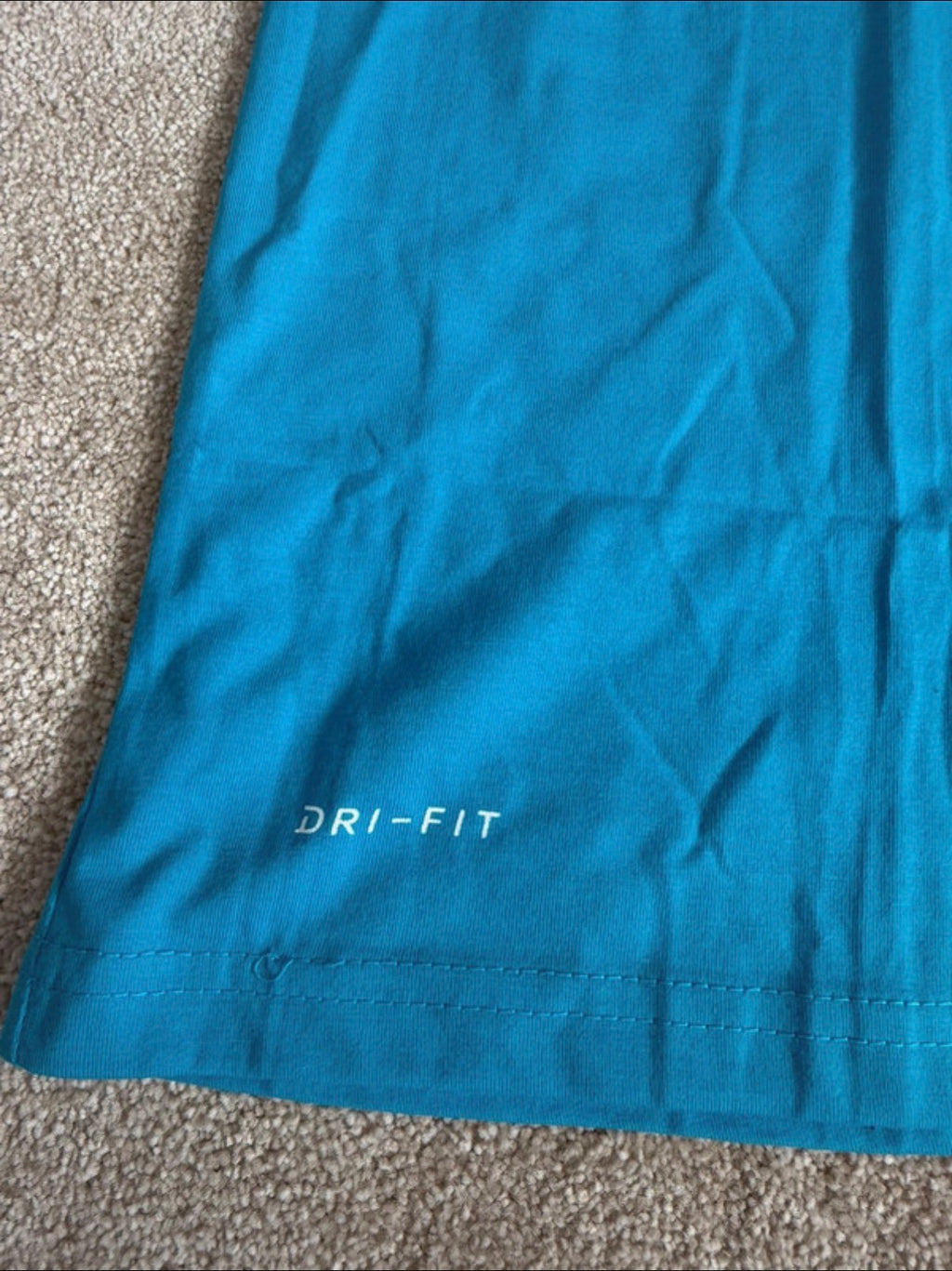 Nike Dri-FIT Men's Blue Crew Neck T-Shirt Size M AR6029-447