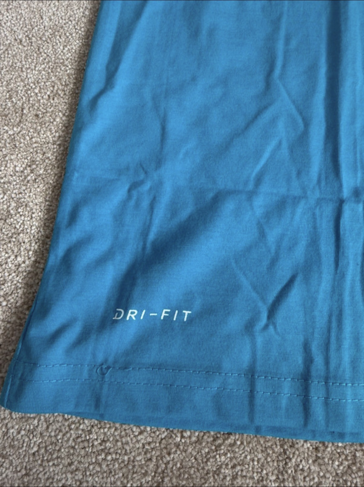Nike Dri-FIT Men's Blue Crew Neck T-Shirt Size M AR6029-447