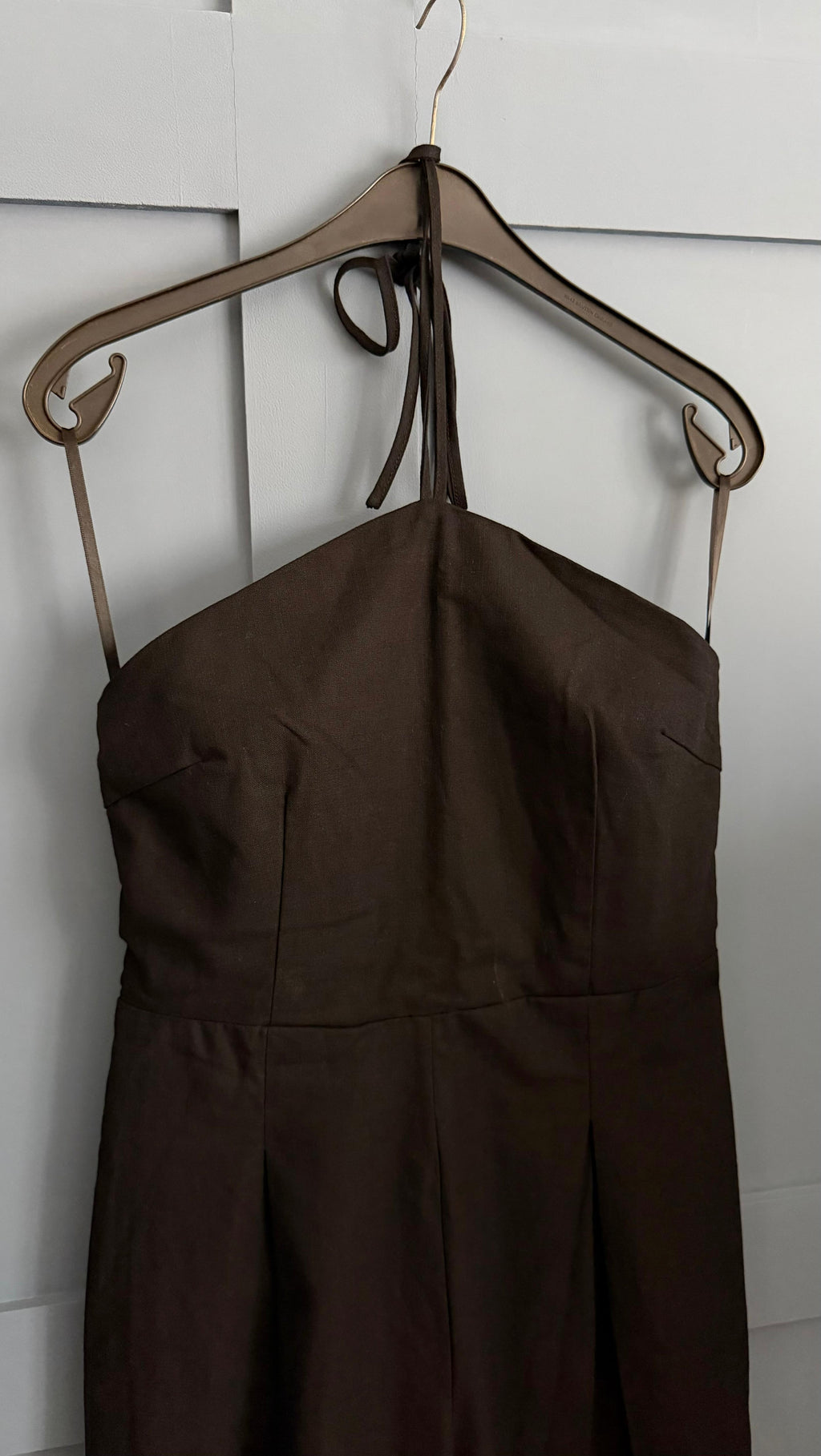 Boohoo Black Halter Jumpsuit size 12