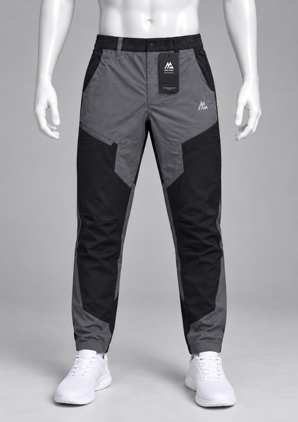 Montirex Boys Black Hiking/Camping Trousers, Polyester, Size L Age 12-13