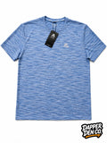 Montirex Trail 2.0 Men's Blue Polyester Logo Crew Neck T-Shirt Size L
