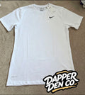 Nike The Nike Tee Dri-FIT Men's White Logo Crew Neck T-Shirt Size M