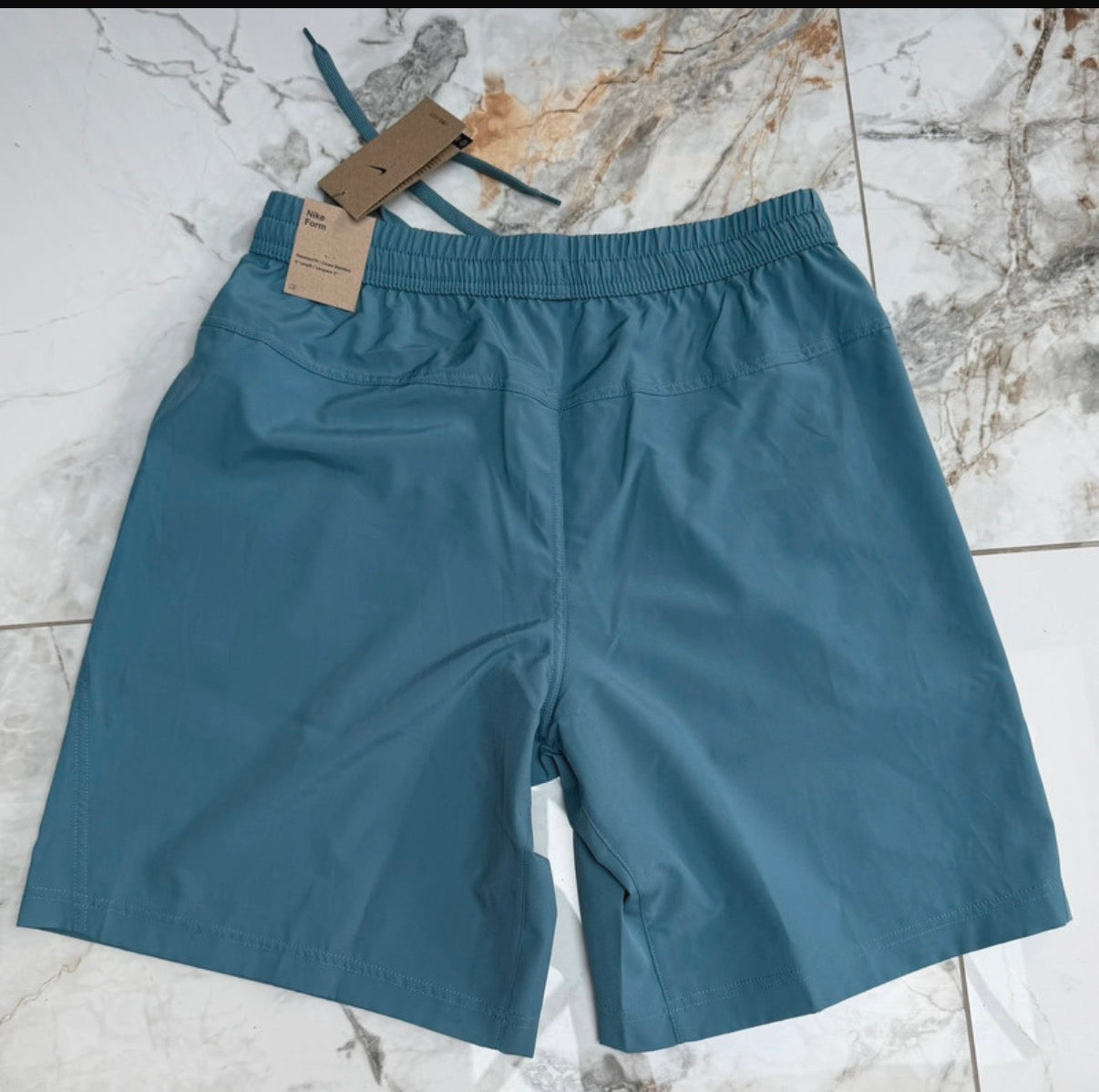 Nike Dri-FIT Men's 2pc T-Shirt & Shorts Set Pockets Drawstring Blue M