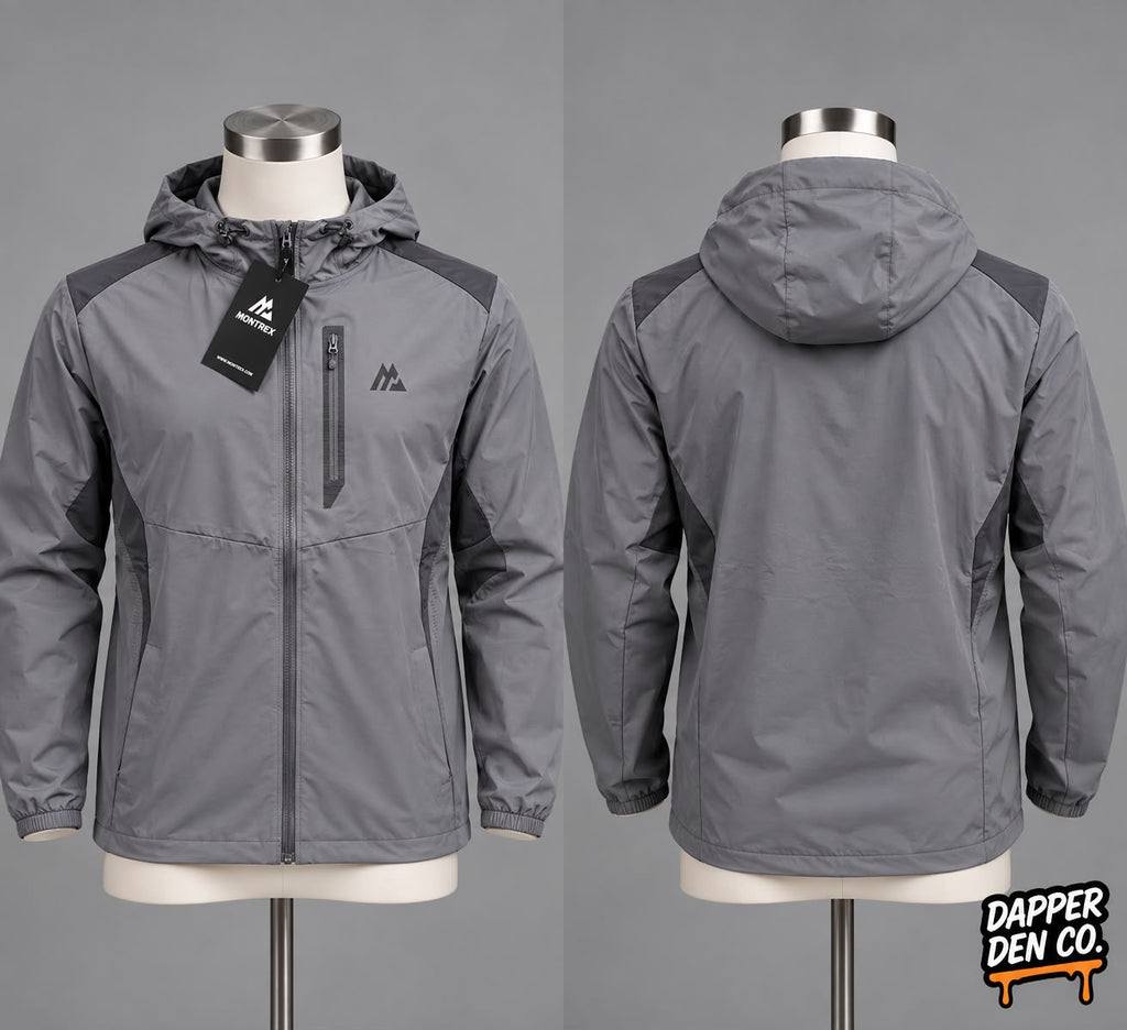 Montirex Lumos 2.0 Men’s Hooded Full Zip Softshell Jacket Grey 2XL