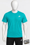 Nike The Nike Tee Men’s Green Logo Crew Neck Short Sleeve T-Shirt M